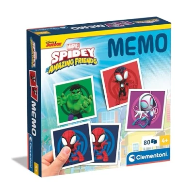 Afbeelding van Clementoni Educatief Spel Memo Marvel Spidey en his Amazing Friends 80 Tiles Voor Kinderen 4 Jaar, Gemaakt In Italië 18304
