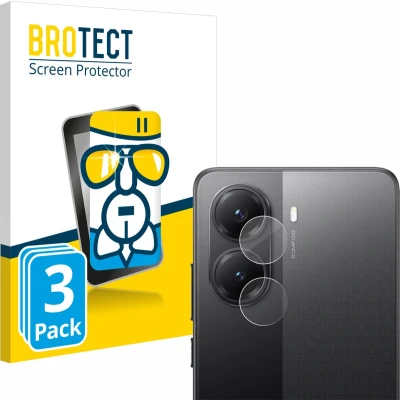 Afbeelding van BROTECT Screenprotector voor Xiaomi Poco X7 Pro (ALLEEN Camera Lens) Folie Beschermfolie Beschermglas transparant (3 Stuks)