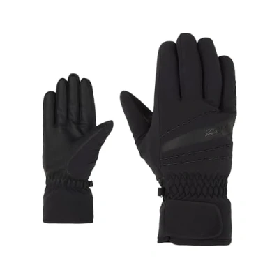 Afbeelding van Ziener KIRIA skihandschoenen voor dames, wintersport Primaloft, warm, PFC vrij, zwart, 8,5