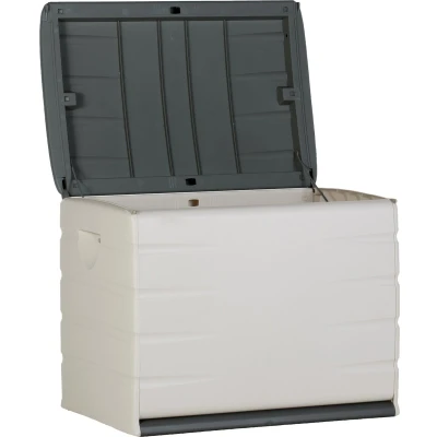 Afbeelding van Intergard Kussenbox opbergbox zwart 80x61x53cm