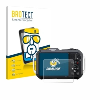 Afbeelding van BROTECT Glas Screen Protector voor Ricoh Pentax WG 1000 Schermbeschermer [9H Hardheid, Beschermglas Folie niet Gehard Glas]