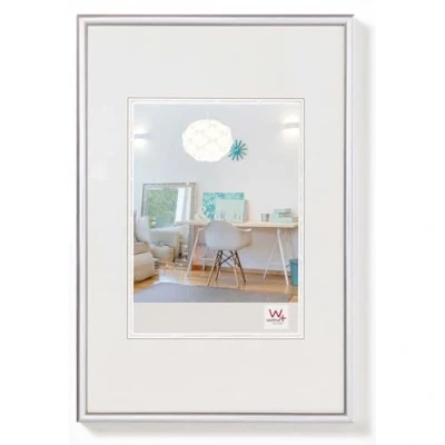 Afbeelding van Walther Design New Lifestyle Kunststof Fotolijst 60x80cm Zilver