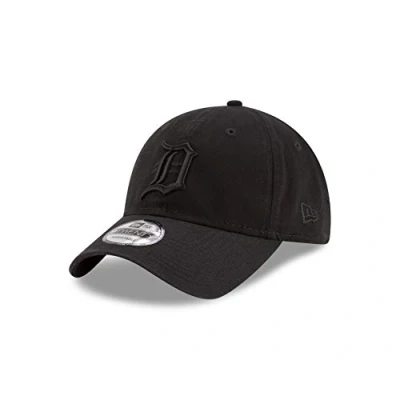 Afbeelding van New Era Detroit Tigers 9twenty Adjustable Cap Mlb Black On One Size