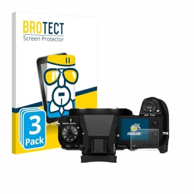 Afbeelding van BROTECT Screenprotector voor Fujifilm GFX100S II (Schouderdisplay) Folie Beschermfolie Beschermglas transparant (3 Stuks)