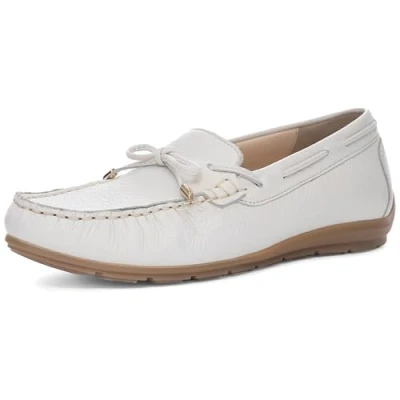 Afbeelding van Ara 1219212 Instappers Kleur: Wit/beige Maat: 37