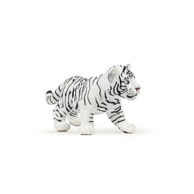 Afbeelding van Speelfiguur Wild dier Tijger Welp Wit