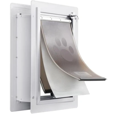Afbeelding van VEVOR huisdierenluik kattenluik hondenluik magneetsysteem wandmontage M