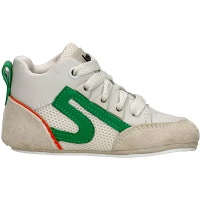 Afbeelding van Keq Sneakers laag voor kinderen, Maat: 22, Gebroken wit Leer/ synthetisch