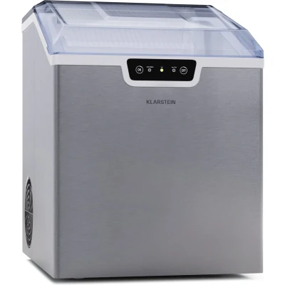 Afbeelding van Klarstein Icefestival Ijsblokjesmachine 12 Kg/D Roestvrij staal