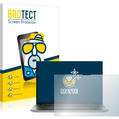 Afbeelding van BROTECT Screenprotector voor Dell XPS 15 9520 Touch Folie Beschermfolie matte