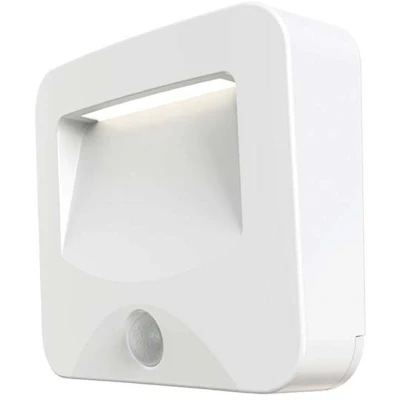 Afbeelding van Profile LED Wandlamp Bewegingsdetectie Batterijgevoed IP44 Wit