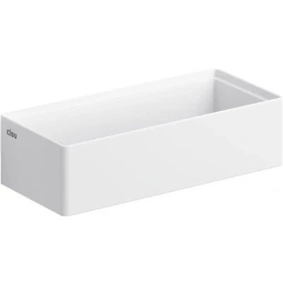 Afbeelding van Clou New Flush 3.1 fontein z/kraangat keramiek en afvoerset wit