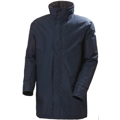Afbeelding van Helly Hansen Dubliner Insulated Long Jacket Heren Blauw Maat M
