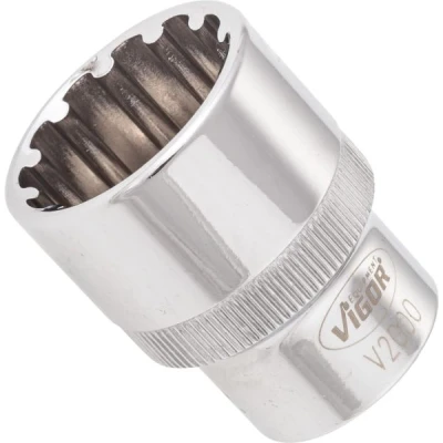Afbeelding van VIGOR V2000 Dop (zeskant) Dopsleutelinzetstuk 22 mm 1/2 (12.5 mm)