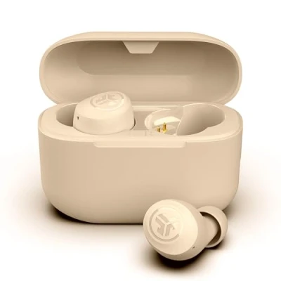 Afbeelding van JLab Go Air Tones+ True Wireless Oordopjes, Bluetooth Draadloze Hoofdtelefoon en 35+H speeltijd, oplaadstation, Microfoon, BT Multipunt, App de Kleinste Pasvorm Ooit, Tone 155