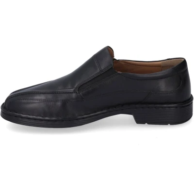 Afbeelding van Josef Seibel Bradford Instappers, Heren, Maat: 45, Schwarz Leer