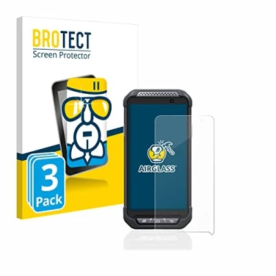 Afbeelding van BROTECT Glas Screen Protector voor Point Mobile PM85 (3 Stuks) Schermbeschermer [9H Hardheid, Beschermglas Folie niet Gehard Glas]