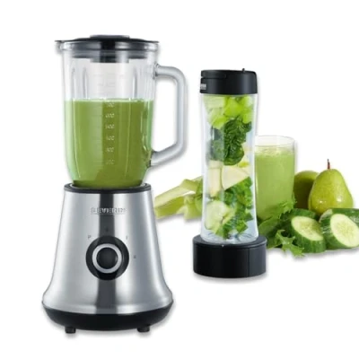 Afbeelding van Severin SM3737 2in1 Blender Smoothie Multimixer RVS