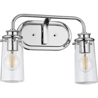 Afbeelding van Kichler LED Wandlamp Braelyn 2X E27 Max 40W IP44 Polished Chrome