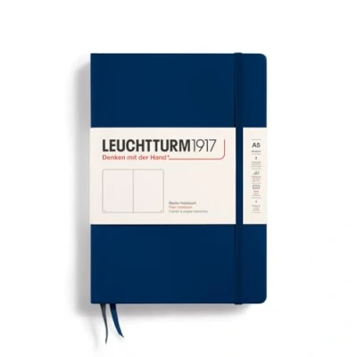 Afbeelding van Leuchtturm Navy, Medium (A5), 251 p., plain