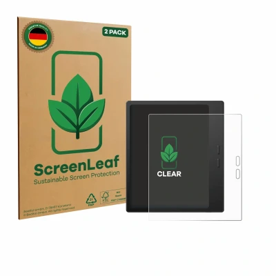 Afbeelding van ScreenLeaf Screenprotector voor Boox Go 7 Duurzame schermbescherming Folie Beschermfolie transparant (2 Stuks)
