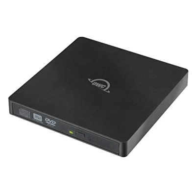 Afbeelding van OWC Slanke 8X Super Multi DVD/CD Brander/Reader Externe Optische Drive met M DISC ondersteuning (CD brander), drive, Zwart
