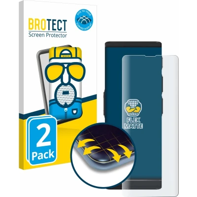 Afbeelding van BROTECT Screenprotector voor Vasco Translator V4 Folie Beschermfolie matte volledig dekking (2 Stuks)