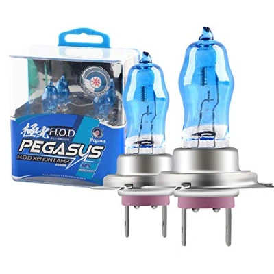 Afbeelding van KaiDengZhe 2 Stks H7 100W Super Heldere Xenon Wit 6000K Halogeen Lamp Gloeilamp 12V Auto Koplamp Mistlamp Vervanging