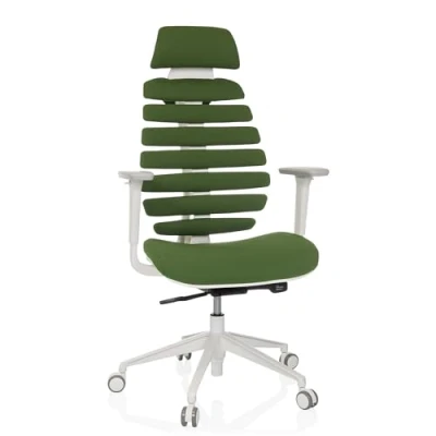 Afbeelding van hjh OFFICE Professionele bureaustoel ERGO LINE W Stof Mystic Forrest