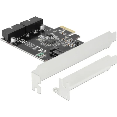 Afbeelding van Delock PCI Express Karte zu 2 x intern USB 3.0 Pfostenstecker