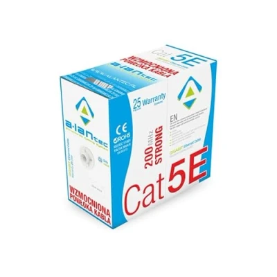 Afbeelding van Stevige UTP netwerkkabel categorie 5e Alantec KIU5STR305 305 m