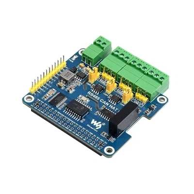 Afbeelding van Waveshare Isolated RS485 CAN HAT B Type For Raspberry Pi 2 Ch And 1 Multi Protections