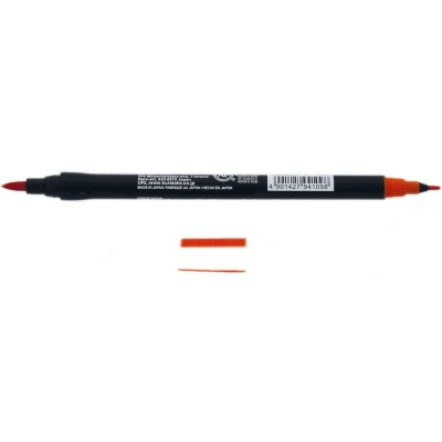 Afbeelding van ZIG Art &amp; Graphic Twin Tip brush marker Scarlet Red
