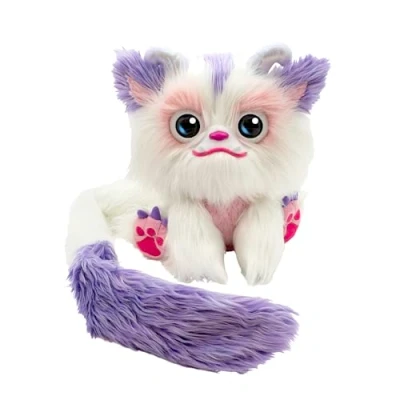 Afbeelding van Furlings Aspen knuffeldier pluche Yeti Interactief speelgoed voor kinderen met meer dan 80 realistische reacties als vanaf 3 jaar, verjaardag