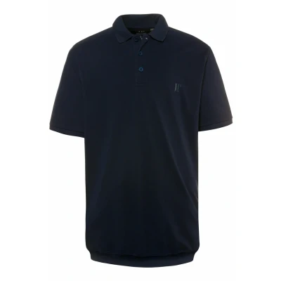 Afbeelding van JP 1880 Heren grote maten Menswear L 8XL poloshirt, basic, buikfit, piqué, XXL tot 10XL 712617, donkermarine, 9XL