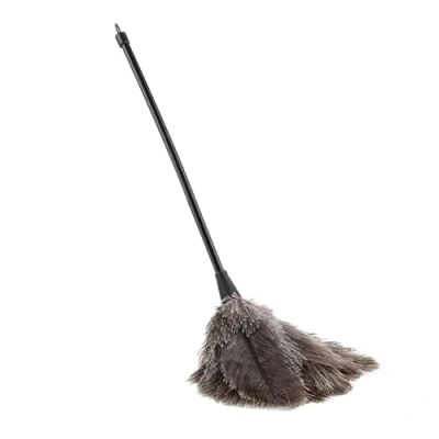 Afbeelding van Mini Soft Microfiber Duster Antistatisch Wasbaar Struisvogel Plumeau Borstel met Zwart Handvat Reinigingsgereedschap voor Boeken Toetsenbord Office Home