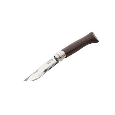 Afbeelding van Vouwmes Opinel Ebony Inox N08 RVS Ebbenhout Virobloc