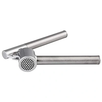 Afbeelding van KADAX Knoflookpers, Garlic Press, knoflooksnijder van roestvrij staal, praktische keukenhulp, vaatwasmachinebestendig, robuust, ergonomisch handvat