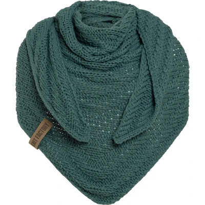 Afbeelding van Knit Factory Sally Halsdoek, Dames, Maat: One Size, Laurel