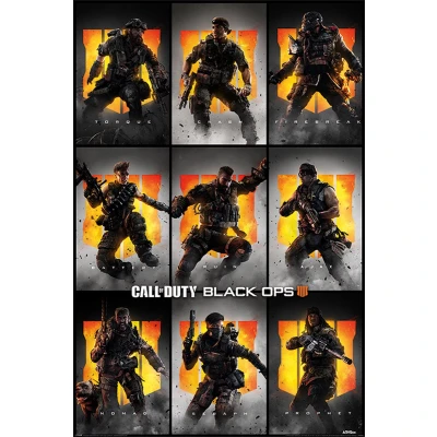 Afbeelding van Poster Call of Duty Black Ops 4 Characters 61x91,5cm