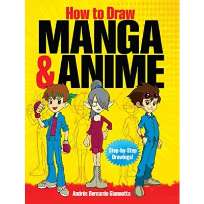 Afbeelding van How to Draw Manga: Step By Drawings!