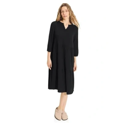 Afbeelding van Cecil MIT Struktur Jurk, Dames, Maat: XS, Schwarz