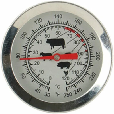 Afbeelding van Esschert Design BBQ Vleesthermometer Zilver
