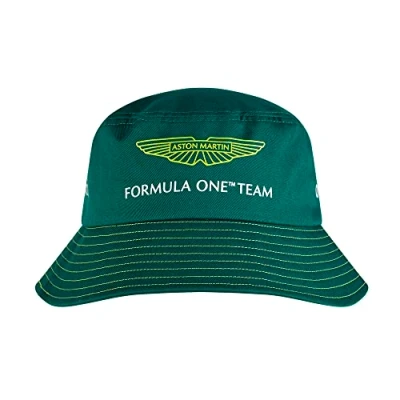 Afbeelding van Aston Martin F1 Officiële Team Replica Bucket Hat Groen, Eén Maat