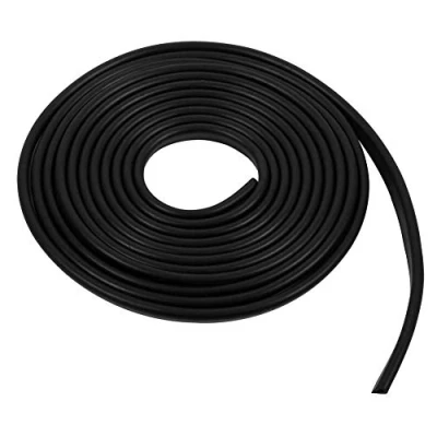 Afbeelding van KIMISS 300 cm, U type, strips voor autodeuren, vormlijst, autodeur, strips, randbescherming, rubberen afdichtstrips (zwart)