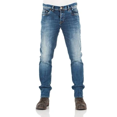 Afbeelding van LTB Servando X D Dalton Wash Jeans Slim Fit Tapered Fit, Heren, Maat: 34x32, Alroy