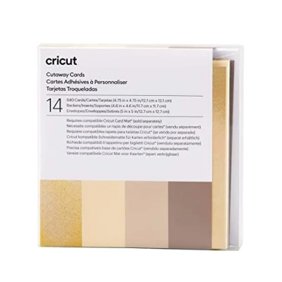 Afbeelding van Snijkaarten voor snijplotters Cricut Neutrals S40