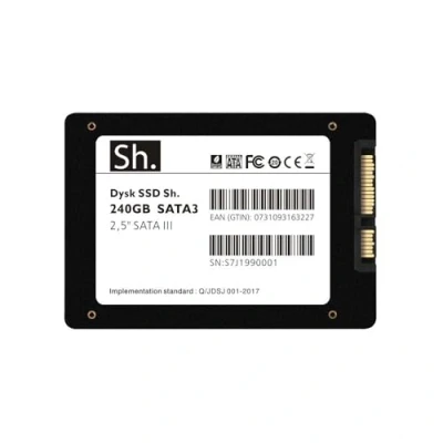 Afbeelding van SSD Sh. 240 GB SATA3 2,5&quot; SATA III