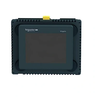 Afbeelding van Schneider electric hmiscu 3 5 inch small controller qvga 65k colors touch screen 24vdc supply 128mb flash memory canopen subd hmiscu6b5