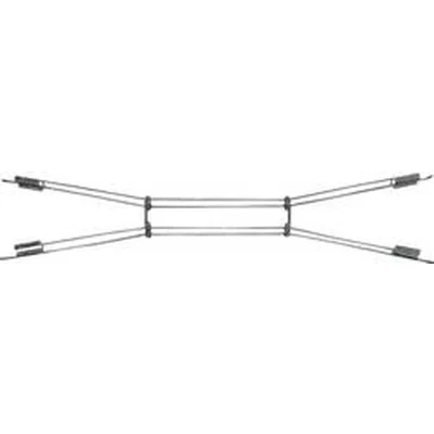 Afbeelding van Märklin 70131 H0 Rijdraadkruising C rails (met ballastbed), K (zonder ballastbed) 140.2 mm 1 stuk(s)